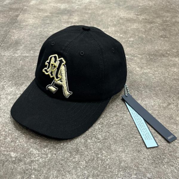 未使用 AMIRI 2026年 刺〓キャップ 帽子 キャップ アミリ ブラック F