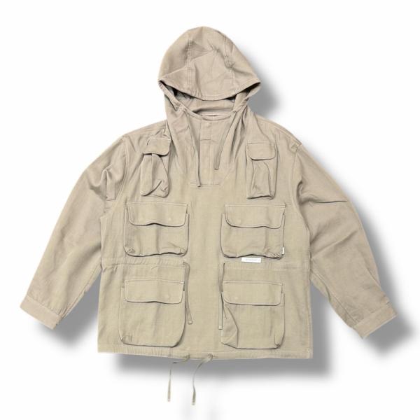 未使用 WTAPS 25AW CHAMBER / LS COTTON. TWILL プルオーバーシャツ