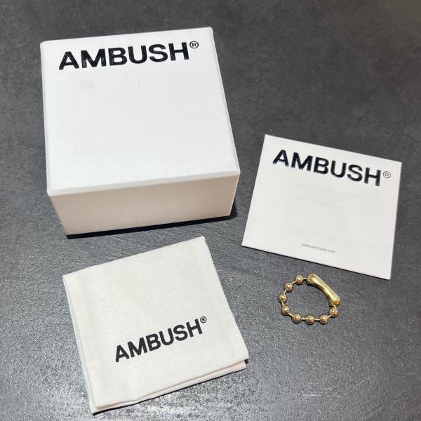 AMBUSH（アンブッシュ） 未使用品 BALL CHAIN RING ボールチェーン