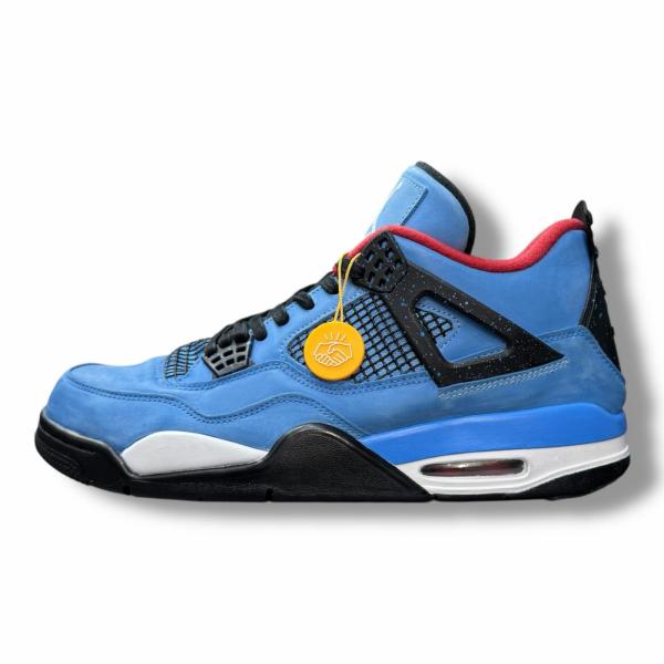 NIKE AIR JORDAN 4 RETRO TRAVIS SCOTT UNIVERSITY BLUE/BLACK エアジョーダン4 トラビススコット/カクタスジャック コラボスニーカー ナイキ 308497-406 30cm