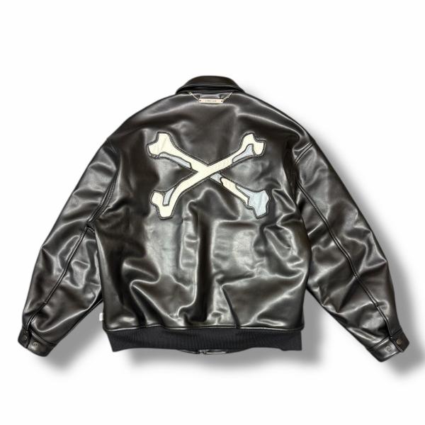 WTAPS 22AW SYNTHETIC JACKET シンセティックレザージャケット ダブル