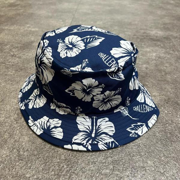未使用品 CHALLENGER チャレンジャー 24SS BUCKET HAT -Hibiscus