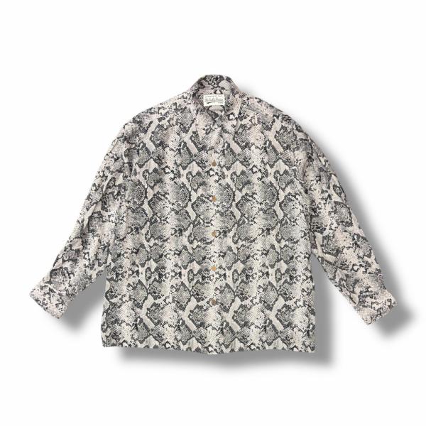WACKO MARIA（ワコマリア） 21SS PYTHON OPEN COLLAR SHIRT ハワイアン