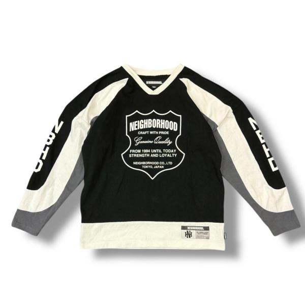 NEIGHBORHOOD（ネイバーフッド） 25AW HOCKEY SHIRT LS ホッケーシャツ