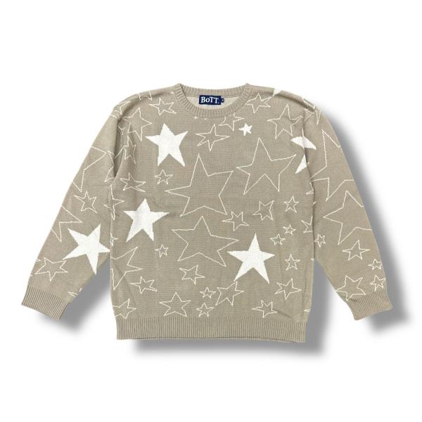 未使用 BoTT Star Knit Sweater スターニット セーター ボット