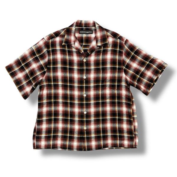 WACKO MARIA（ワコマリア） 25SS OMBRE CHECK OPEN COLLAR SHIRT S/S
