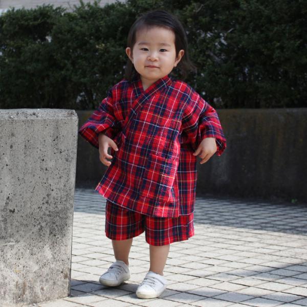 阿波しじら織 甚平 子供用（小：90〜100cm） しじら織 甚平 子供用甚平 子供用甚平 キッズ甚平 赤ちゃん甚平 かわいい 夏 夏祭り 子ども 赤ちゃん ベビー 和 和風 浴衣 着物 伝統工芸品 国産 日本製 出産祝い 内祝い お誕生日...