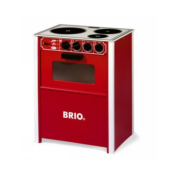 【未使用に近い】BRIO キッチン おままごと ストーブ BRIO ブリオ］キッチンストーブ＆シンク - 木のおもちゃ