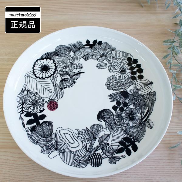 marimekko 【ショッパー特典可l】マリメッコ プレート約32cm大皿 marimekko 【ショッパー特典可l】マリメッコ プレート約32cm大皿