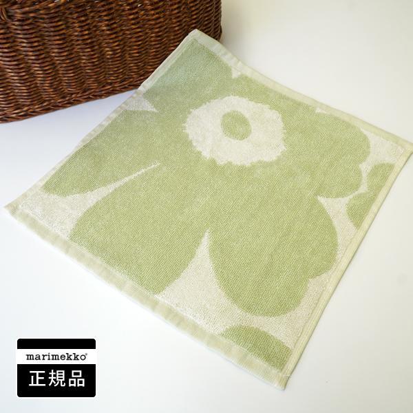 マリメッコ UNIKKO（ウニッコ）ミニタオル/LIGHT GREEN【店頭受取も可 吹田】