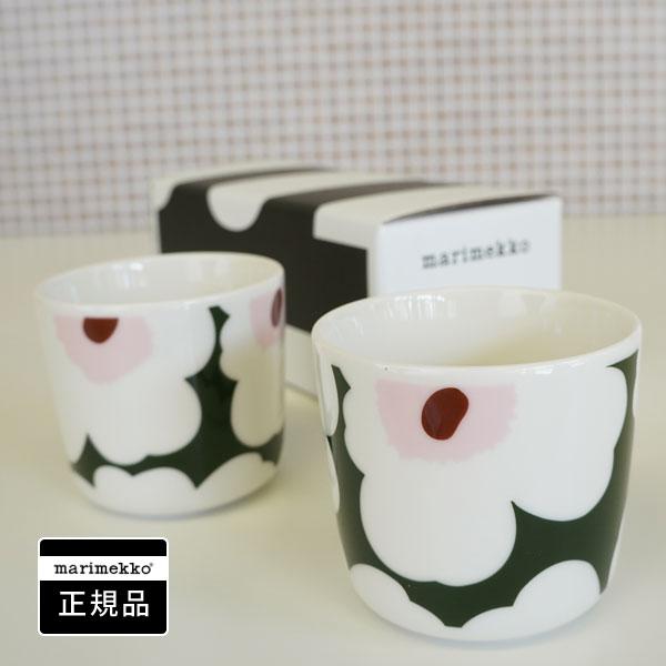 marimekko（マリメッコ） コーヒーカップ2個セット（ラテマグ） UNIKKO 