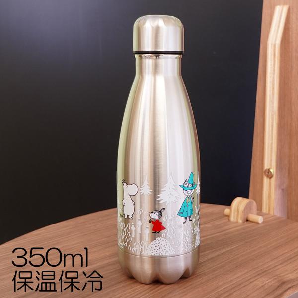 MOOMIN（ムーミン） 真空二重構造ステンレスボトル 保温保冷350ml/森