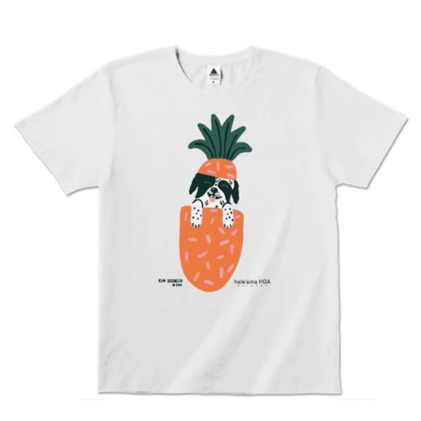 ホアとキム シエルベックの限定コラボTシャツ”パイナップル” hale’aina HOA × Kim Sielbeck ‘Ziggy Pineapple’ T-Shirt