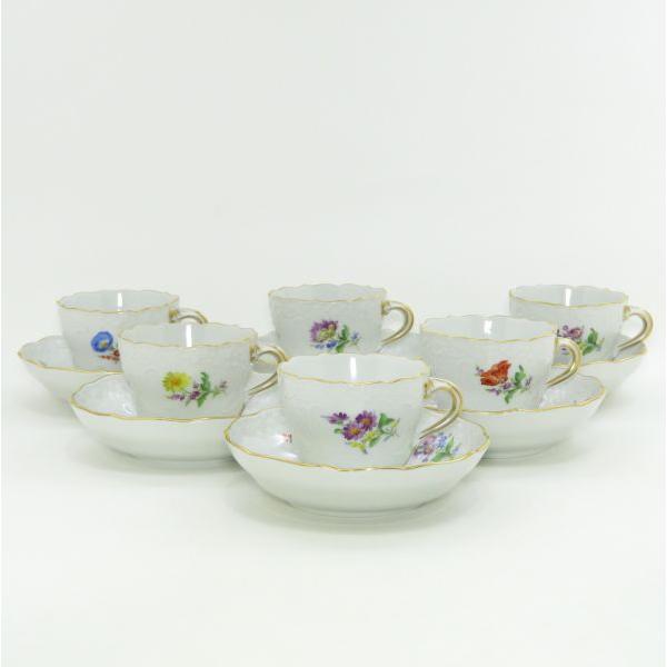 マイセンのデミタスカップ＆ソーサー(1924-34年製造) Meissen マイセン