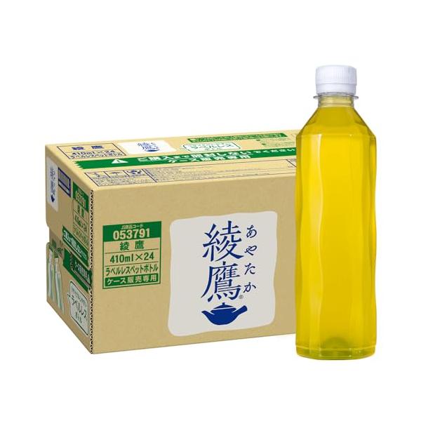 他サイト： コカ・コーラ 綾鷹 ラベルレス 410mlPET ×24本の商品画像