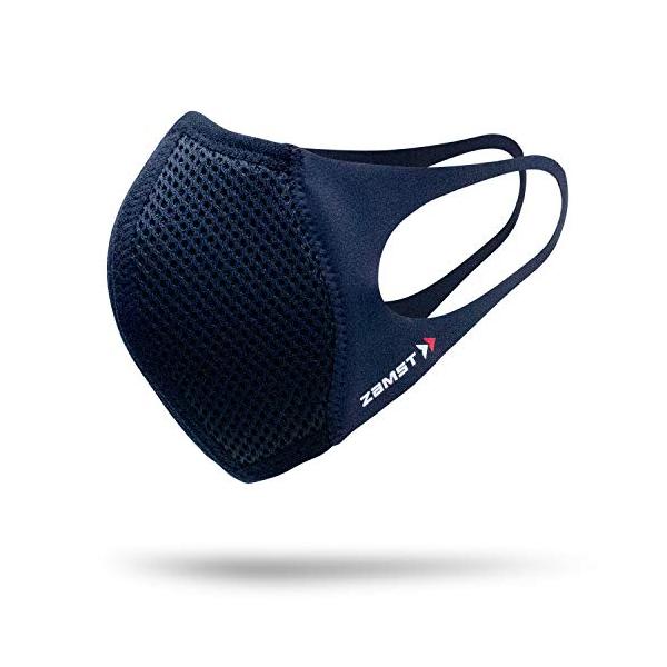 他サイト： ザムストZAMST マウスカバー 2枚入りセット スポーツマスク スポーツ用 ランニング 通気性 息がしやすい 花粉カット メンズ ふつうサイズ 389402の商品画像