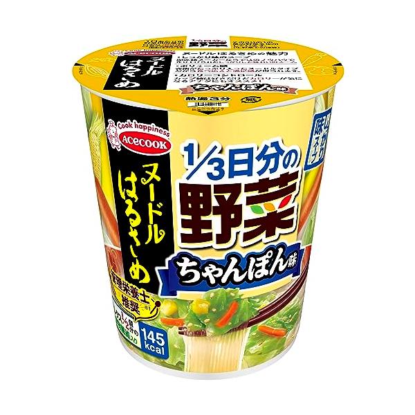 他サイト： エースコック ヌードルはるさめ 1/3日分の野菜 ちゃんぽん味 43g×6個の商品画像
