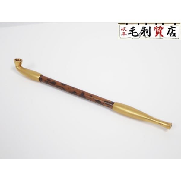 キセル 煙管 喫煙具 アンティーク K24 純金製 刻印あり 工芸品 骨董