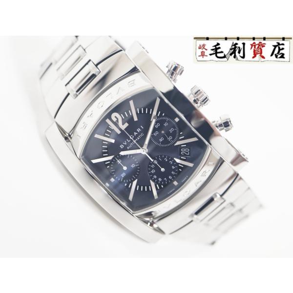 BVLGARI（ブルガリ） アショーマ クロノグラフ AA48SCH 青文字盤