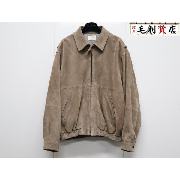 THE ROW（ザ ロウ） Ronan Suede Jacket サイズS 551-L237 ベージュ
