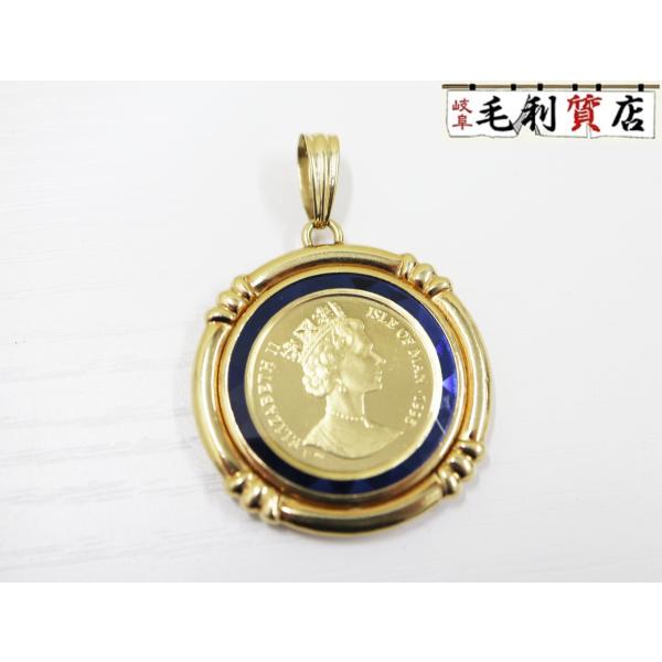 K24エリザベス マン島キャット 1/25 腕時計ブレスレット クォーツ K24エリザベス マン島キャット 1/25コイン 腕時計ブレスレット