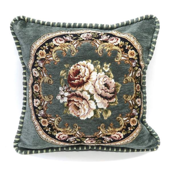 クッションカバー 45 45 おしゃれ ゴブラン 姫系 雑貨 かわいい 花柄 色と柄が選べる フラワーガーデン ゴージャスでエレガントなデザイン インテリア Cc005 Buyee Servis Zakupok Tretim Licom Buyee Pokupajte Iz Yaponii