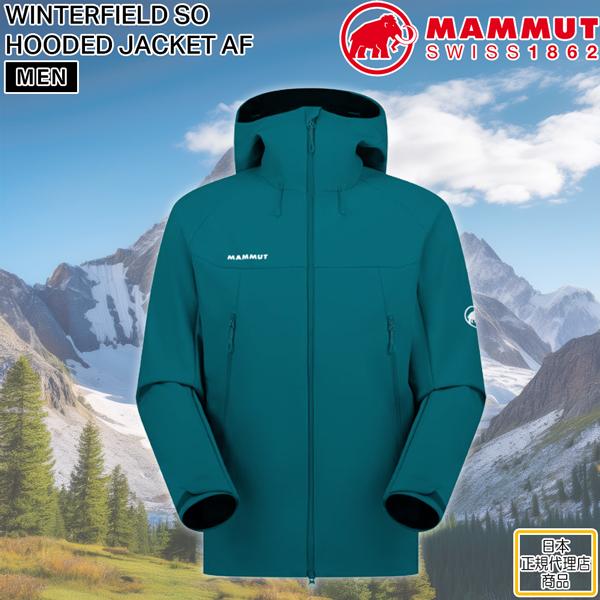 マムート ウインターフィールドソフトシェルジャケット MAMMUT WINTERFIELD SO HOODED JACKET AF アウター ジャケット