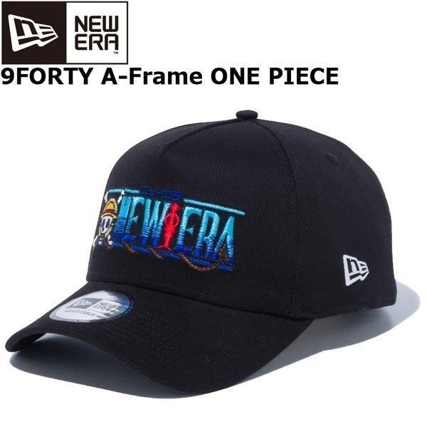 キャップ 帽子 ニューエラ New Era 9forty A Frame One Piece ワンピース コラボ ロゴタイプ ブラック Moveセレクト 通販 Yahoo ショッピング