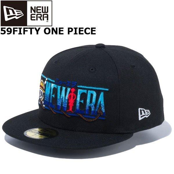 キャップ 帽子 ニューエラ New Era 59fifty One Piece ワンピース コラボ ロゴタイプ ブラック Moveセレクト 通販 Yahoo ショッピング