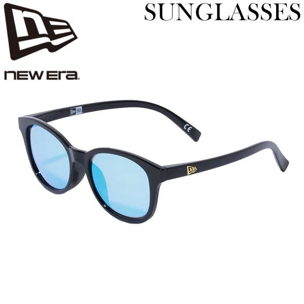 ニューエラ サングラス ボストン NEW ERA SUNGLASSES シャイニーブラック/ブルーミラー