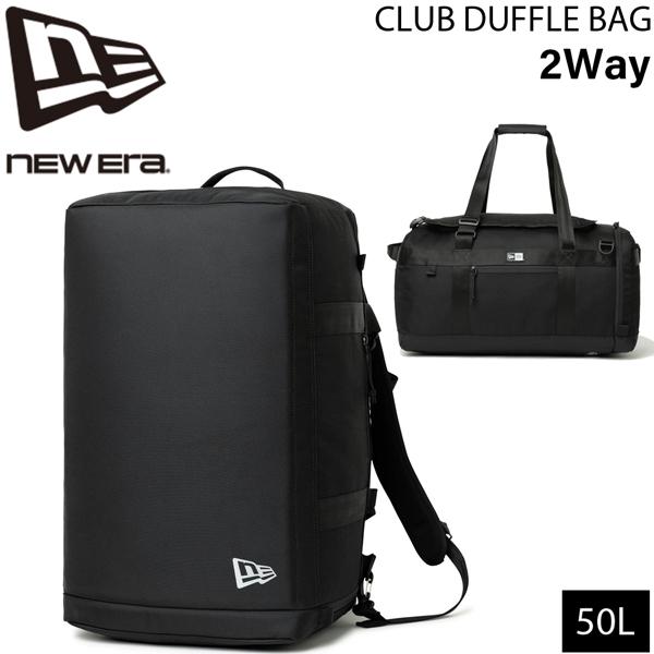 新品未使用　NEW ERA Club Duffle Bag 50L ブラック NEW ERA（ニューエラ） ダッフルバッグ NEW ERA CLUB DUFFLE BAG