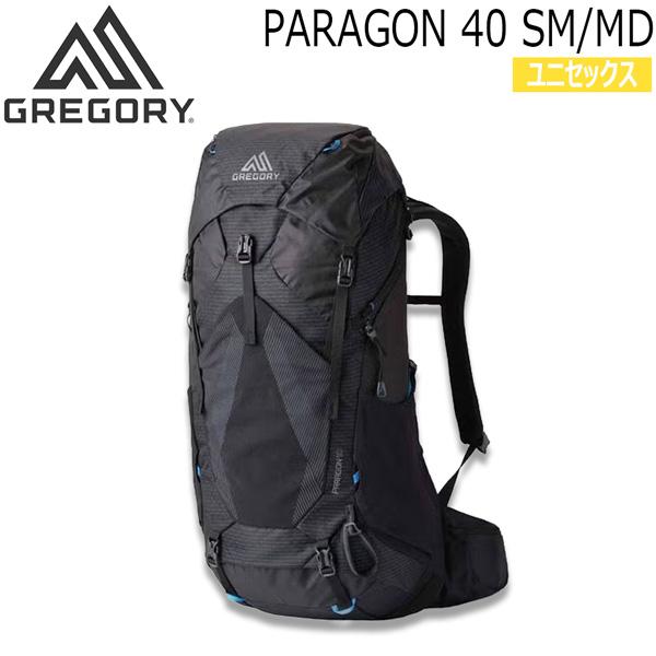 GREGORY PARAGON 40 SM/MD アルパインブラック グレゴリー パラゴン40 バックパック 40L ザック 登山 リュック 日帰り 小屋泊 縦走