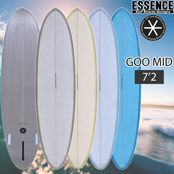 ESSENCEミッドレングスサーフボード7.2 エッセンス サーフボード ESSENCE GOO MID 7'2 EPS グーミッド