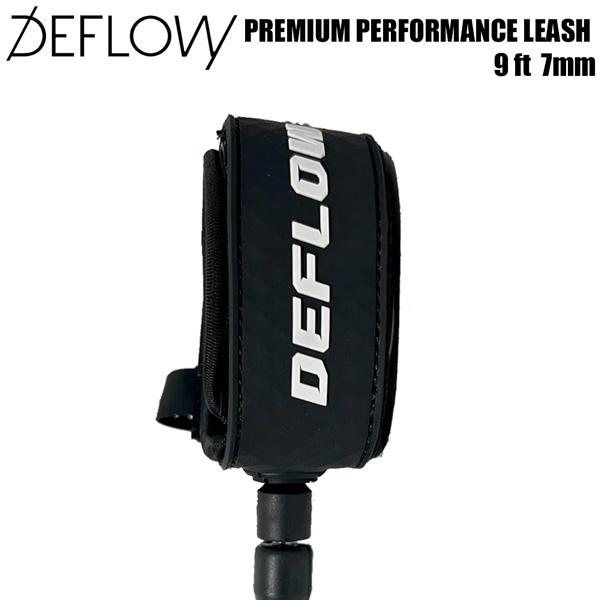【正規代理店商品】●BRAND : DEFLOW（デフロウ）●品番 : A0009●品名 : PREMIUM PERFORMANCE LEASH 9ft 7mm●カラー :BLACK●サイズ : 9ft（約274cm） DEFLOW PRE...