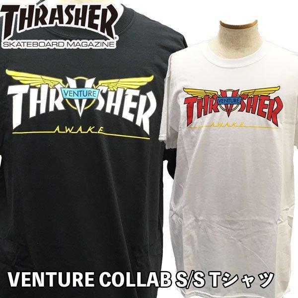 スラッシャー Thrasher Venture Collab S S Tシャツ ベンチャーxスラッシャー コラボ メール便配送 Adv Moveセレクト 通販 Yahoo ショッピング