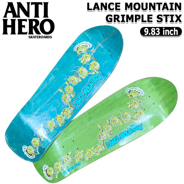 ANTIHERO デッキ LANCE MOUNTAIN GRIMPLESTIX 9.83 SSD-24 SKATE ANTIHERO デッキ LANCE MOUNTAIN GRIMPLESTIX 9.83 SSD-24 SKATE