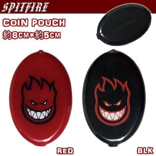 <!--スペックst-->●商品番号：ADV-WHEEL-27●メーカー：SPITFIRE(スピットファイヤー)●Name：コインポーチ 小銭入れ コインケース●カラー：BLK、RED●サイズ：約8cm×約5cm●ラバー素材の押...