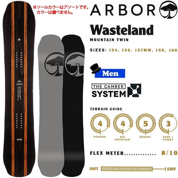 スノーボード 板 フリーライド パウダー 18 19 Arbor アーバー Wasteland ウエストランド Autopartsnepal Com