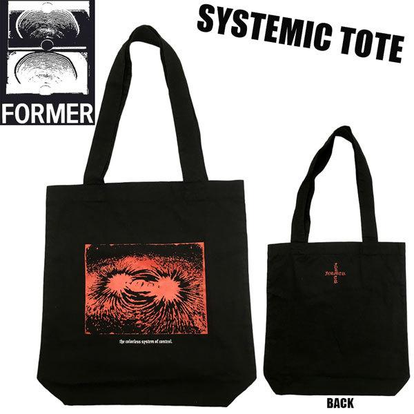 トートバック バック FORMER フォーマー SYSTEMIC TOTE サーフィン スケート バッグ DANE REYNOLDS デーンレイノルズ メール便配送