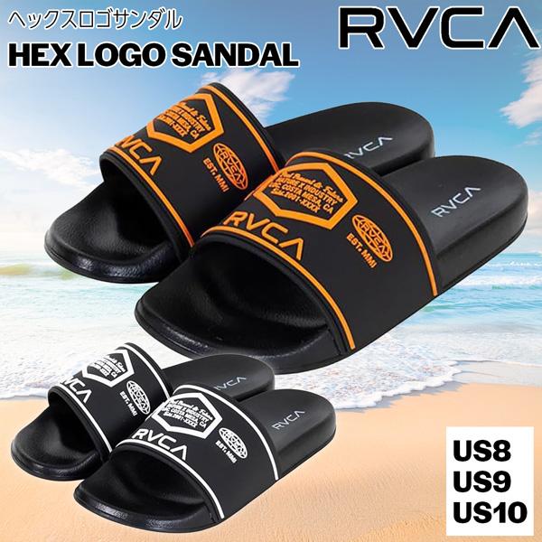 RVCA（ルーカ） RVCA HEX LOGO SANDAL ヘックスロゴサンダル スライド