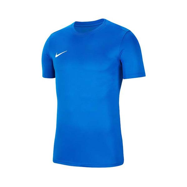 ナイキ ジュニア サッカー 半袖プラシャツ NIKE Park 7 子供用 Dri-Fit プラクティスシャツ ロイヤルブルー 練習着 メール便配送