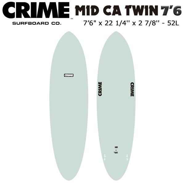 サーフボード ソフトボード クライム 24 CRIME MID CA TWIN 7'6 サーフボード ソフトボード クライム 24 CRIME MID CA TWIN 7'6