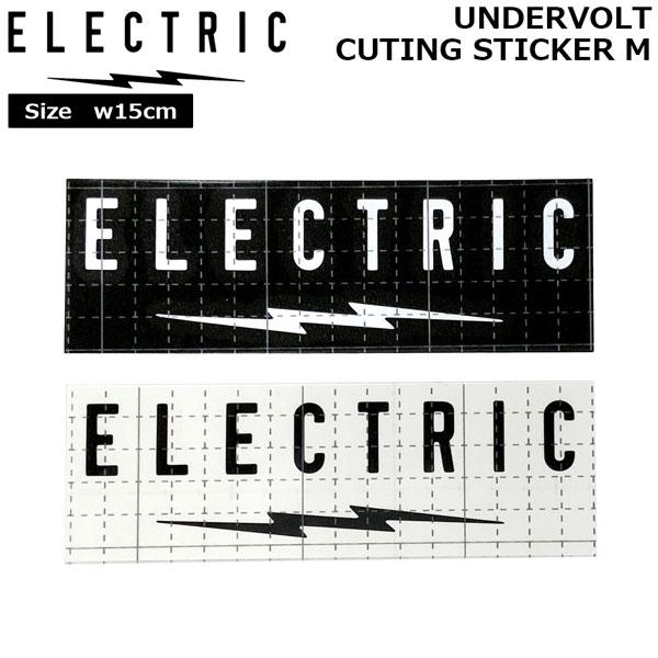 ●BRAND : ELECTRIC(エレクトリック)●品番 : E24MA12●品名 : UNDERVOLT CUTING STICKER Mカッティング ステッカー●サイズ : w15cm●カラー : BLACK・WHITEエレクトリック...