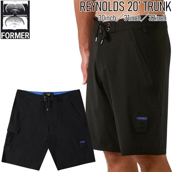 【正規取り扱い店】●BRAND ：FORMER(フォーマー)●品　番：FBO-25103●品　名：REYNOLDS 20’ TRUNK ●color : BLACK　●size : 30インチ／31インチ／32インチ●素 材 : プレミアム...