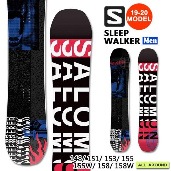 スノーボード 板 19 Salomon サロモン スリープウォーカー フリースタイル オールラウンド グラトリ セール Sleepwalker