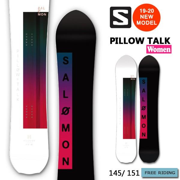 スノーボード 板 19 20 Salomon サロモン Pillow Talk ピロートーク フリーライド パウダー カービング L40832000 Moveセレクト 通販 Yahoo ショッピング