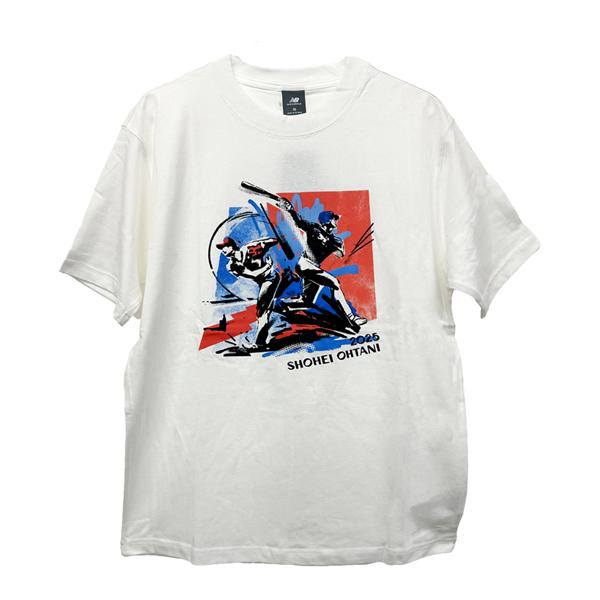 【会場限定】大谷翔平／ニューバランス／シグネチャーロゴ／半袖Tシャツ／黒 ニューバランス New Balance 大谷翔平 シグネチャーロゴ