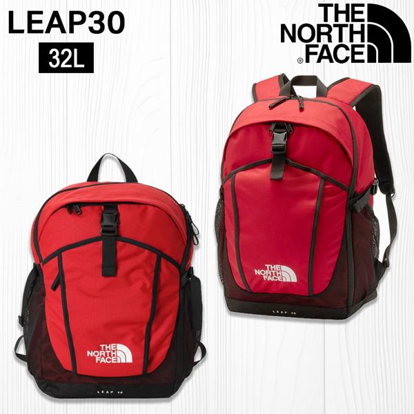 値下げ ザ ノースフェイス リュック デイパック リープ30 THE NORTH FACE LEAP30 レイジレッド(RR) PC収納可 通学 通勤 タウンユース