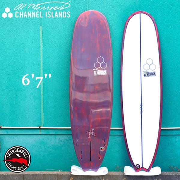 サーフボード ミドルレングス 正規品 Thunderbolt サンダーボルト アルメリック The Quong 6 7 ブラッシュドxeon