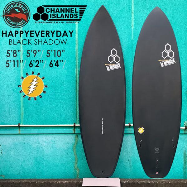 【正規取り扱い店】●BRAND ：THUNDERBOLT(サンダーボルト)●品　番：TB-HPEDY-BKCBN-24●品　名：HAPPY EVERYDAY Black shadowCARBON FCS2 TRI 3FIN ●color :...
